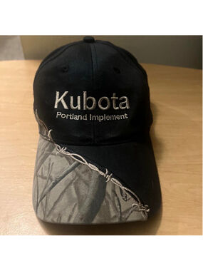 Legend Kubota Portland Implement Black Camouflage Adjustable Men's Baseball Cap